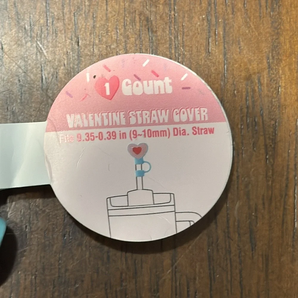 Target valentine straw